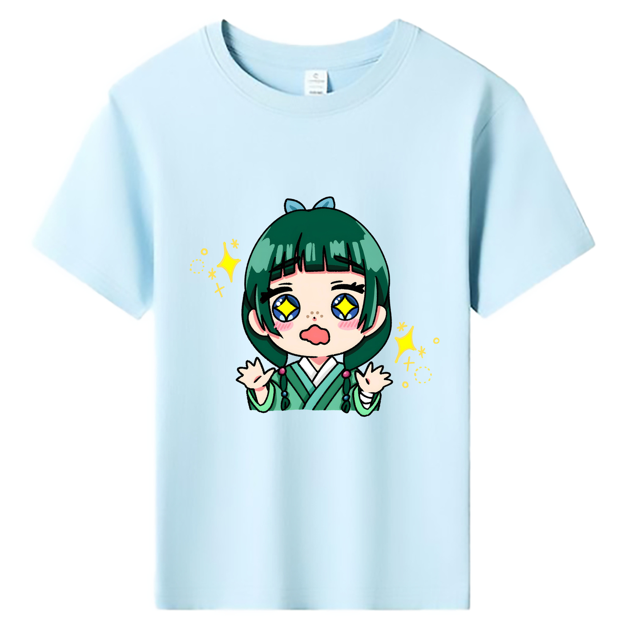 （画像用） 薬屋のひとりごと The Apothecary Diaries 綿100％キッズTシャツ（フロントプリント）
